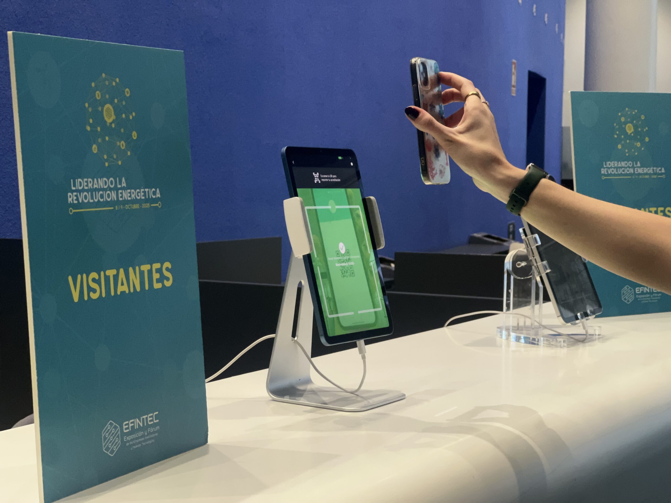 control acceso eventos