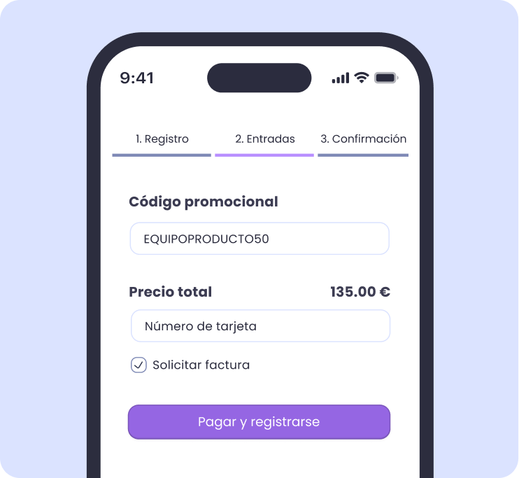 Cómo financiar tu evento - Venta de entradas con descuento